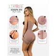 thumbnail image 5 of LT.Rose Faja Colombiana Short Post Op Up to the Knee Length Butt Lifter Shapewear BBL Compression Garment Stage 2 Post Surgery Full Body Shaper for Woman, 5 of 6