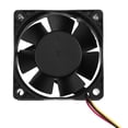 thumbnail image 2 of DC Brushless Cooling Fan 12V 60x60x25mm 3 Pin CPU Computer Fan, 2 of 6