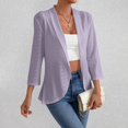 thumbnail image 5 of ZJXFGS Women'S Blazer Blazers for Women Women'S Blazers & Suit Jackets Blazers for Women Business Casual Purple L, 5 of 6