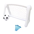thumbnail image 2 of Mini juego de portería de fútbol para niños con estacas de tierra Entrenamiento de fútbol portátil Mini portería de fútbol con pelota para jardines, 2 of 8