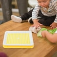 thumbnail image 1 of Minkissy Rats Hamster Litter Pan Rabbit Litter Box Yellow Plastic for Rat Owners 1Set, 1 of 7