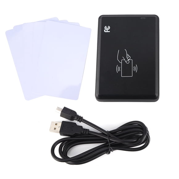 Lector de tarjetas USB de 13,56 MHz con sensor de proximidad inteligente sin contacto para Windows XP, Windows CE, Windows 7, Windows 10, Linux, Vista y Android
