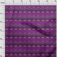 thumbnail image 2 of oneOone Polyester Lycra Fabric Leaves & Floral Block Fabric Prints By Yard 56 Inch Wide, 2 of 4
