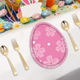 thumbnail image 5 of MXTPOV 10pcs Paper Plates for Party, Cute Easter Eggs Shaped Plates for Holiday Picnic, Easter Decorations, Disposable Plates, Home Decor, 5 of 5