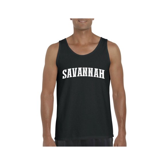 MmF - Men's Tank Top for Men, up to Men Size 3XL - Savannah