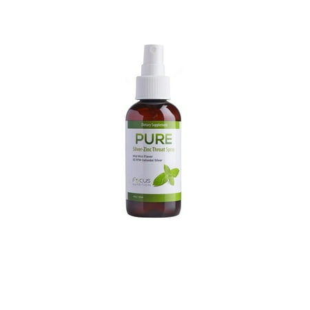 Focus Nutrition Pure Colloidal Silver & Zinc