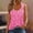 B265 Hot Pink women tops clearance under $5, variant on Women Tops under $5! Cagogo Summer Tank Tops for Women Scoop Neck O Ring Shoulder Sleeveless Floral Shirts Casual Loose Fit 2025 Trendy Blouse S-2XL