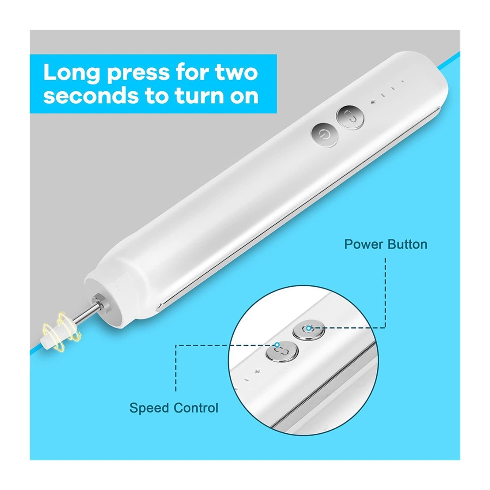 Portable Nail Drill Machine, Professional Electric Nail Drill Sander, Manicure Milling Cutter Set, Gel Polish Remover Manicure Sets ,Lightweight and Portable