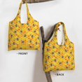 thumbnail image 2 of Vsdgher Honeycombs Print canvas Tote Bag, Lightweight Cloth Bags, Suitable for shopping, groceries, travel, 2 of 4