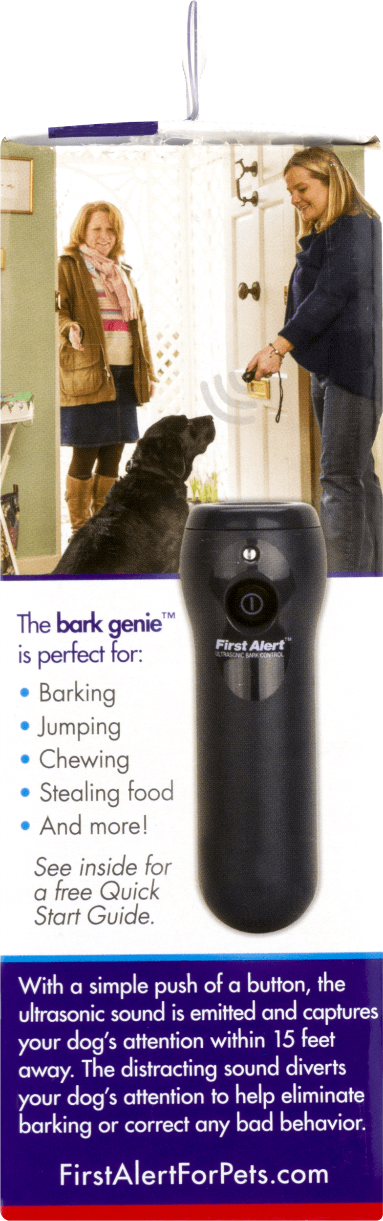 first alert bark genie handheld bark control
