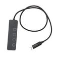 thumbnail image 2 of Hub USBC, concentrador USB 4 en 1 USB US Hub USBC confiable y duradero, 2 of 8