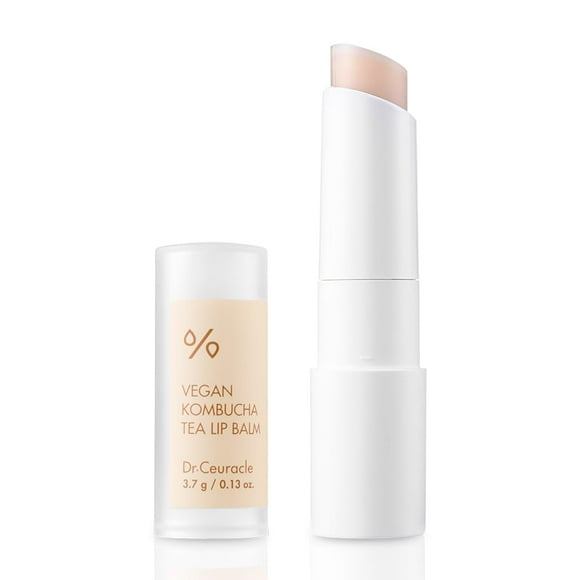 Bálsamo labial Dr. Ceuracle de leegeehaam, té de kombucha vegano, 3,7 g