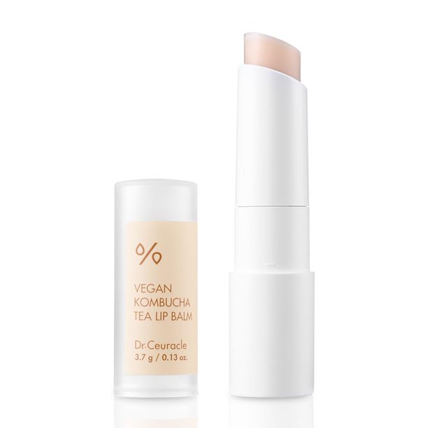 Bálsamo labial Dr. Ceuracle de leegeehaam, té de kombucha vegano, 3,7 g