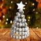 thumbnail image 4 of Árbol de Navidad de mesa Adorno navideño Mini árbol de Navidad decorativo para Cuentas grises, 4 of 7