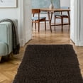 thumbnail image 2 of Linon 3A Flokati Super Heavy Rug-Color:Cocoa,Size:4' x 6', 2 of 5