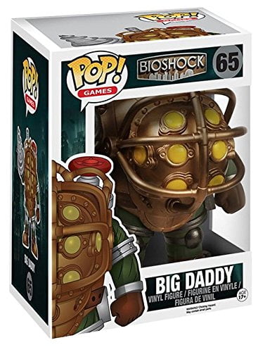 Forkorte vrede radiator Funko POP Games: Bioshock - Big Daddy 6" Action Figure - Walmart.com
