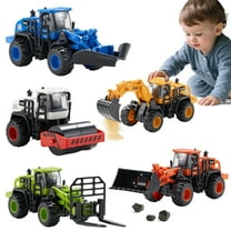 Dimoarch Construction Trucks Toys for Boys 3 4 5 6 Years Old, Kids Friction Powered Trucks Vehicles Sandbox Beach Excavator Toys for Boys, Birthday Gift for Toddlers