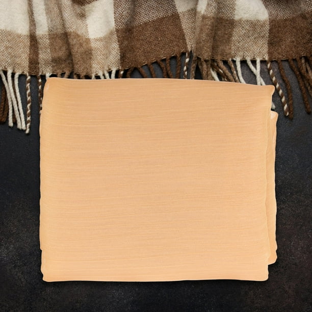 unbranded Tela Para Manualidades Y Confección Beige En Organza, Y Fácil De Limpiar
