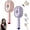2pcs-c, variant on 2026 New Electric Steam Brush, Rechargeable Steam Hair Straightener with Water Spray Easy to Clean, Reduce Frizz, Nourishes Hairs, Anti-Static for Both Long/Short Hairs (Purple)