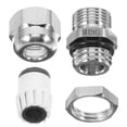 thumbnail image 2 of Miangastore Round Wire Splicer Connector Silver 1Pack 1.02X0.59X0.59In, 2 of 9