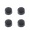 Black (White Letter), variant on LOOKSEVEN 4 Pcs LP Guitar Knurled Control Knobs Speed Metric Knob Fits Les Paul SG- Black (White Letter)