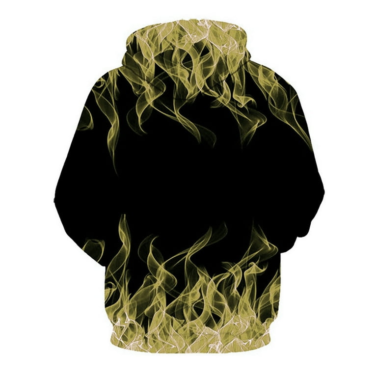 gbyLJF Men s Fashion Graphic Print Hoodies 3D Colorful Novelty Design Long Sleeve Hooded Sweatshirts with Pocket Loose Fit Athletic Hoodies Walmart