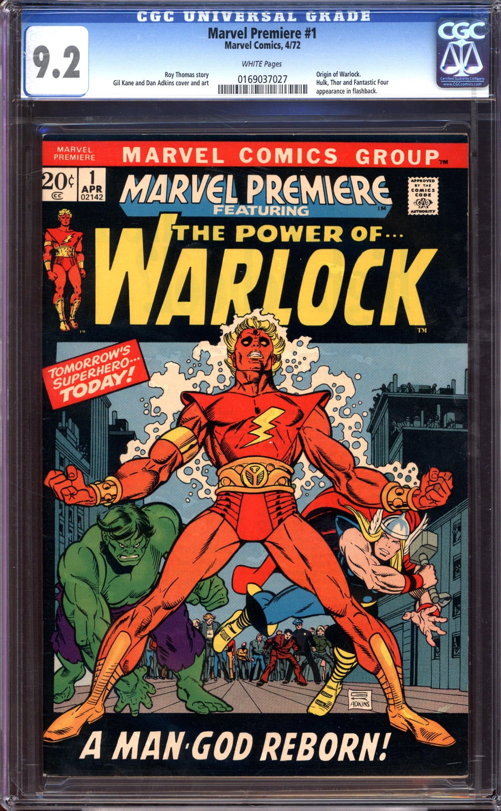 Cover of Marvel Premiere #1