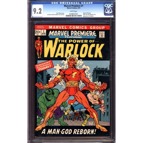 Marvel Premiere #1 - CGC 9.2 Comic Book