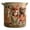 Brown, variant on Quilted Laundry Basket with Handles Foldable Fabric Clothes Storage Hamper Multi Purpose Organizer Bin for Bedroom Laundry Room and Closet