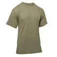 thumbnail image 2 of Rothco Quick Dry Moisture Wicking T-Shirt, Coyote Brown, XL, 2 of 4