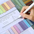 thumbnail image 3 of Color Series Self Adhesive Memo Pad  Sticky Notes  Bookmark  Point It Marker  Sticker Paper  Office  School Supplies FJH, 3 of 7