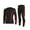 Red, variant on RTKFRFLM Kids Boys Girls Thermal Underwear Set Long Sleeve Quick Dry Compression Baselayer Ski Running Cycling 6-12Y