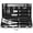 Black, variant on Grill Tool Set 22pcs Stainless Steel Sliver with Black Aluminum Case for Outdoor Grilling