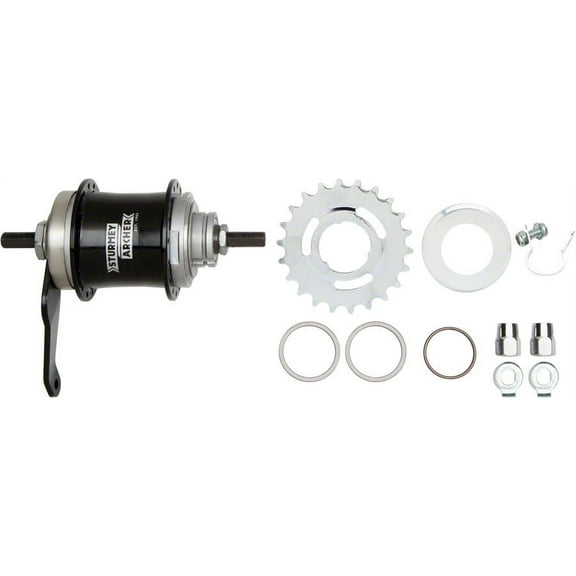 Sturmey Archer S2C Duomatic 2-Sp Coaster Brake Hub, 32h 116mm OL