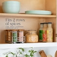 thumbnail image 2 of HOLDN’ STORAGE Pull-Out Cabinet Spice Rack Organizer, Heavy-Duty Chrome Metal, 4 ½ W x 10 ½ D x 2 ¾ H Inch, 2 of 6