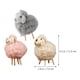 thumbnail image 4 of Decoración del hogar, 3 uds., fieltro de lana, decoración de cordero, figura de oveja de peluche, adorno de mesa, figuritas decorativas de animales de granja para el hogar, 4 of 5