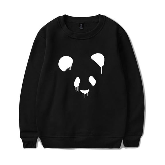 Deorro Panda Sweatshirt Hip Hop Crewneck Fashion Longsleeve Casual Wear Funny Clothes