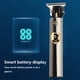 thumbnail image 5 of Clipper del cabello USB Recargables Adultos Afeitadora Mujeres Trimmer Groomer Acero inoxidable Portátil Portátil Peluquero Equipo de peluquero Oro Advancent CE001474-01B, 5 of 6