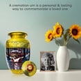 thumbnail image 3 of Large Metal Cremation Urn, 3 of 6