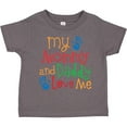 thumbnail image 3 of Inktastic Mommy and Daddy Love Me Boys or Girls Toddler T-Shirt, 3 of 5