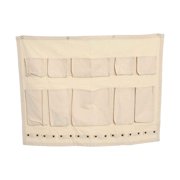 HOUSEHOLD ESSENTIALS, LLC Household Essentials Short Canvas Craft and Garden Wall Organizer