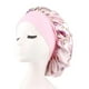 thumbnail image 2 of Gorro de noche Hugo Floral Satinado Rosado para mujer, 2 of 7