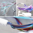 thumbnail image 3 of Hloma 1 Pair Beautiful Tricycle Tassels Simple Installation Eco-friendly No Odor Handlebar Streamers for Bicycle, 3 of 8