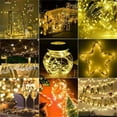 thumbnail image 6 of Christmas Fairy Lights 6.6FT 20 LED String Lights Plug in String Lights for Wedding Birthday Party Bedroom Decor (Warm White), 6 of 9