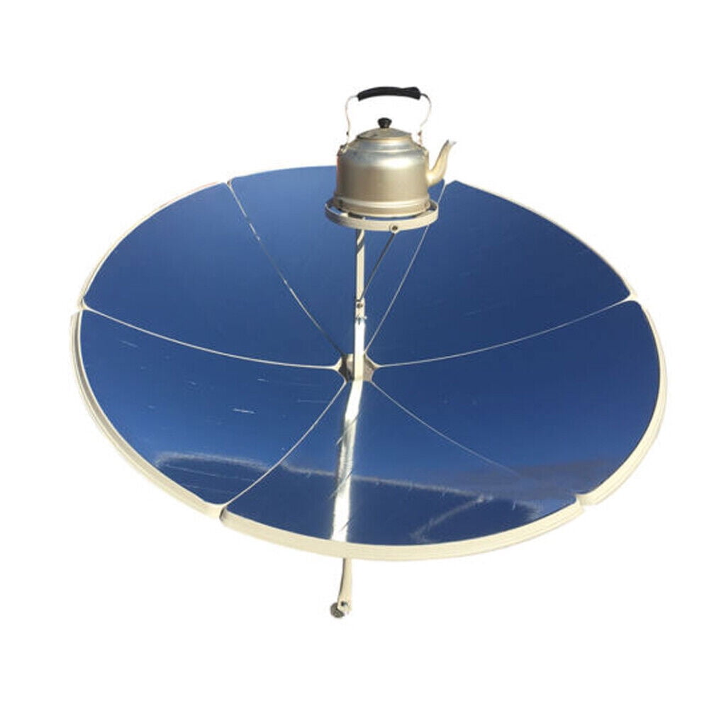 Parabolic Solar Cooker High Efficiency 700-1000C Outdoor Camping Sun Oven Solar Stove