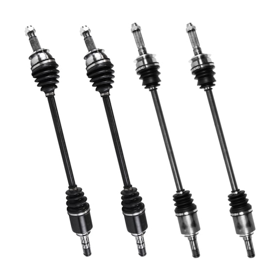 AutoShack Front & Rear CV Axle Shafts Replacement for 2010-2014 Subaru Legacy 2014 Subaru Outback 4-PC Set