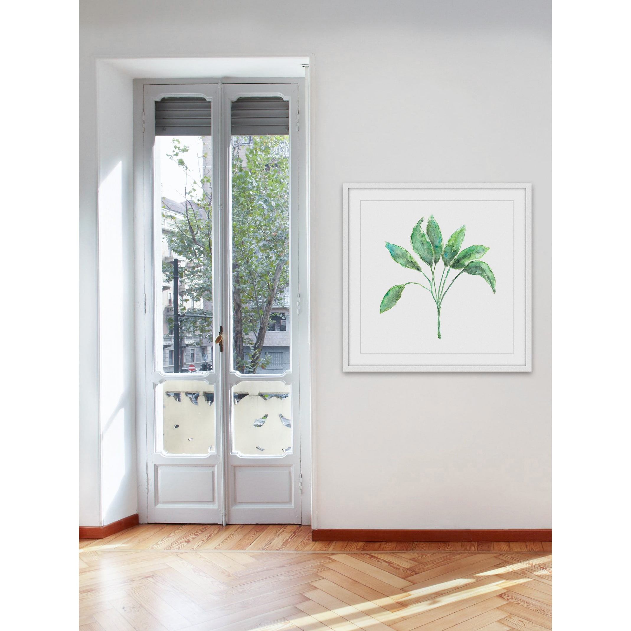 Marmont Hill "Sage Herb" by Thimble Sparrow Framed Painting Print