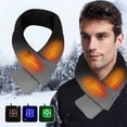 thumbnail image 2 of Gradient Colors Printing Heating Scarf Three Gear Regulation USB Heater Heating Neck Brace Heated Scarf With Neck Heating Pad Heated Neck Wrap Exercises Bands for Men Microwave Hand Warmers Abdomen, 2 of 8
