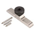 thumbnail image 4 of Depth Dial Indicator Base Hardened Stainless Steel Depth Micrometer Stand with 3 Pcs Extension Rods 103x17mm/4.1x0.7in, 4 of 22