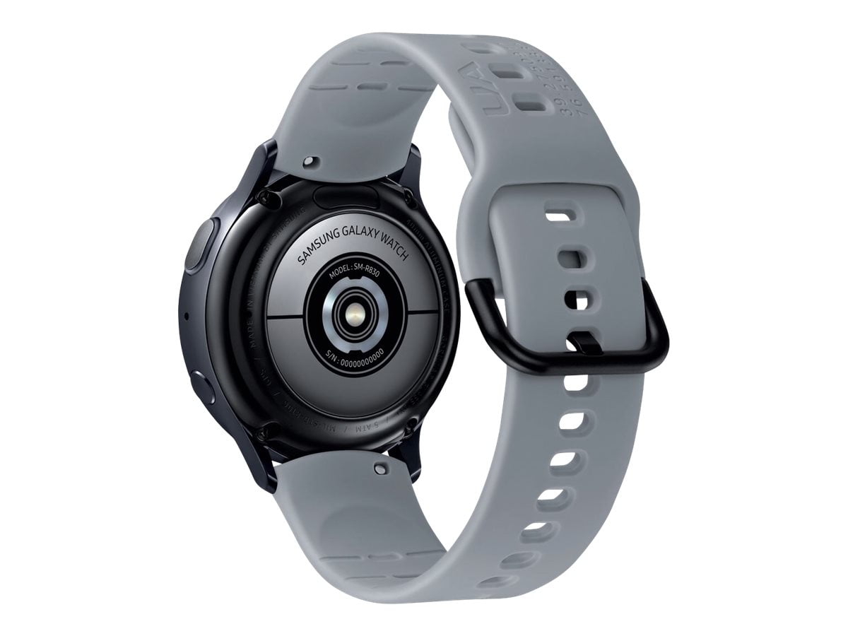 Galaxy Watch Active 2 - Under Armour Edition - 40 mm - aqua black aluminum - smart watch with band - fluoroelastomer - mod gray - 1.2" - 4 GB - Wi-Fi, Bluetooth - 0.92 oz - Walmart.com